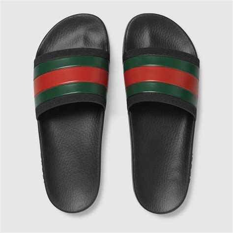 black vs white gucci slides|Gucci slides outlet.